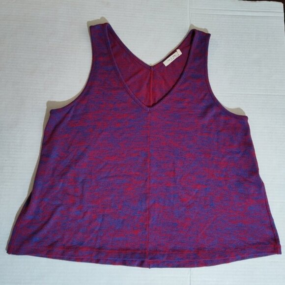 Rag & Bone HUDSON Tank Top Sz S V-Neck Sleeveless SPACE Dye - Picture 4 of 8